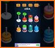 Hoop Sort Puzzle: Color Ring Stack Sorting Game related image