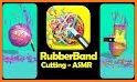 Rubber Band Cutting - ASMR Slice Game related image