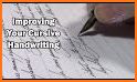 I learn cursive writing related image