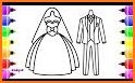 Wedding Coloring Pages Bride And Groom related image