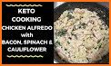 Recipes of Keto cauliflower chicken Alfredo related image