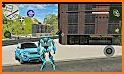Super Car Robot Transformer: Futuristic Supercar related image
