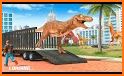 Angry Dino Robot Animal Transport Truck Driving related image