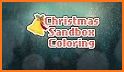 Christmas Colouring Pixel Art related image