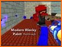 Modern Blocky Paint Online related image