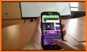Purple Galaxy Emoji Keyboard for Android related image