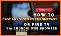 Cast Web Video: cast web browser to tv, Chromecast related image