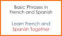 Learn English French Spanish related image