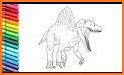 Dinosaur 🐊 Coloring Book related image