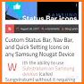 Statusbar MOD - Signal & WiFi Icons [Substratum] related image