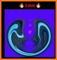 Water Fire Love Keyboard Background related image