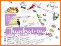 Happy Thanksgiving Day Stickers related image
