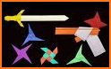 Origami Weapons Instructions: Paper Guns & Swords related image