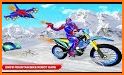 Snow Mountain Moto Bike Transform Robot Bike Games related image