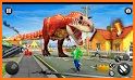 Dinosaur Rampage Sim: Angry Gorilla city smasher related image