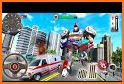 Doctor Robot Ambulance Transform Robot Rescue Game related image