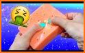 Squishy toy DIY - antistress slime ball, relaxing related image