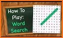 Word Search Game in English 2020 related image