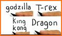 Godzilla Stickers (Animated) related image