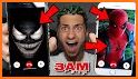 Venom Horror fake call video and Chat related image