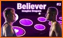 Believer - Imagine Dragons Rush Tiles Magic Hop related image