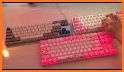 Pink Sakura Keyboard related image