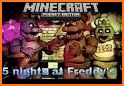 FNAF 1 2 3 4 5 6 Mods for MCPE related image
