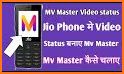 MV Master Video Status Maker - Lyrically related image
