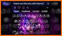 Neon Galaxy Wolf Keyboard Theme related image