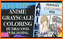 Anime Fantasy Coloring Book related image