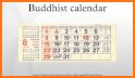 Thailand Buddhist Calendar related image