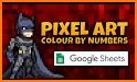 Pixel Art 2021 - Colour by Numbers related image