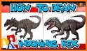 How to draw dinosaurs. Step by step lessons related image