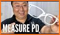 PD Measure | Pupillary distance for glasses and VR related image