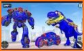 Dino Robot Car Transforming Game: Robot Car Games related image