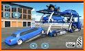 Police Car Transporter Plane: Car Driving Games related image