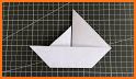 Origami boats schemes: how to make paper ships related image