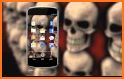3D Gothic Metal Skull Live Wallpaper Theme related image