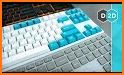 Modern Black Blue Keyboard related image
