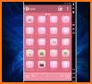 Pink Cute Rabbit Keyboard Theme related image