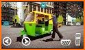 City Auto Rickshaw Tuk Tuk Driver related image