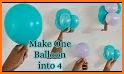 4 In A Line Balloon related image