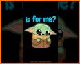 Baby Yoda Stickers 💖 WAStickerApps related image