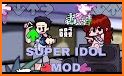 Super idol fnf mod arrow music related image