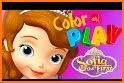 Sofia Princess Coloring Book related image