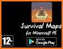 Survival maps for Minecraft PE related image