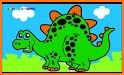 Dino Coloring Game related image