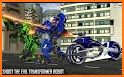 Police Moto Robot Fight: War Robots Transformers related image
