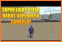 Super Light Speedster Robot  Superhero related image