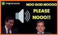 No God Please No - Meme Sound Effect Button related image